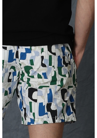 Lufian Charles Erkek Deniz Şortu Mavi 111220082100300 Lufian Charles Erkek Deniz Şortu Mavi 111220082100300