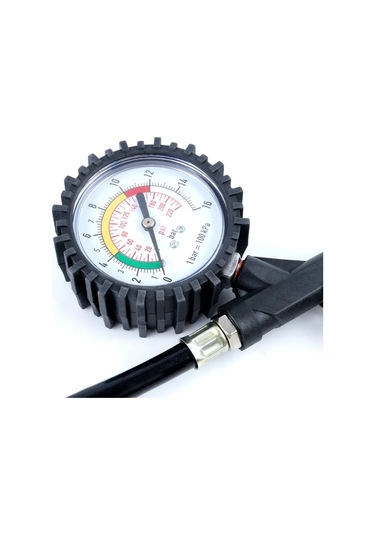 Dashanshop 1 Adet Çok Fonksiyonlu Lastik Şişirme Aleti Basınç Göstergeli Hortum 0 220 Psı