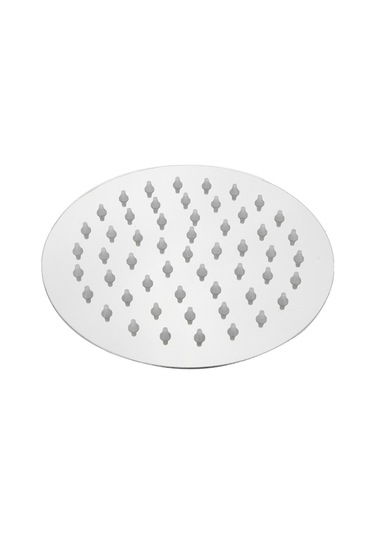 6'' Yuvarlak Paslanmaz Çelik Yağmur Duş Başlığı Yağış Banyo Üstü Püskürtücü Krom Gümüş