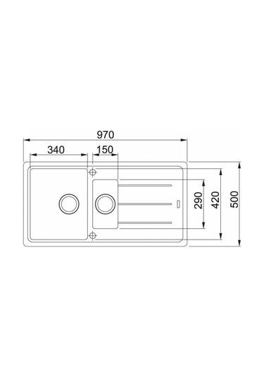 Franke Bfg 651 Oyster Eviye.Active Plus D
