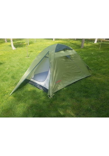 Evolite Turtle Pro 2 Kişilik Çift Tenteli Kamp Çadırı Yeşil