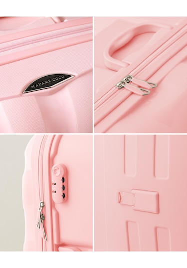 Madame Coco Huitre Valiz/bavul - Pudra - Kabin Boy Pudra