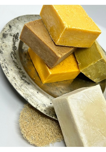 Atlas.Co By Adalinda Ardıç Katranı + Bıttım + Defne + Kükürt + Zeytinyağı Yöresel Sabun Seti 4 x 120 G