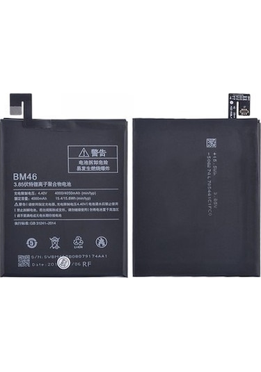 Redmi Note 3 Uyumlu Batarya Bm46