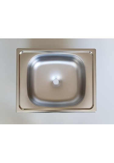 Artenova Paslanmaz Çelik Eviye 40 x 50 Deliksiz