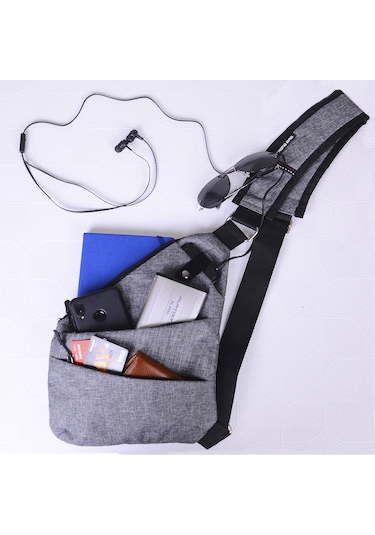 Strong Body Bag Tek Omuz Çapraz Askılı Göğüs ve Sırt Çantası