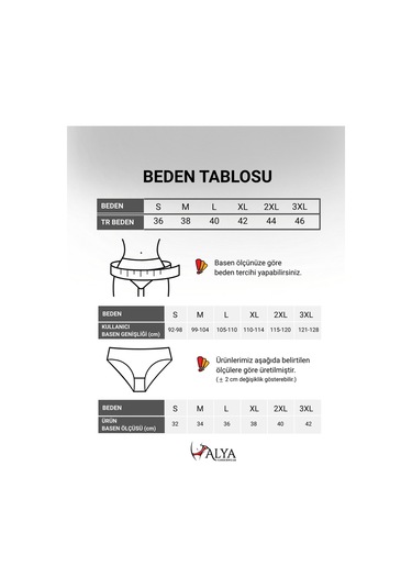 Alya Underwear  Kadın Pamuklu Hipster - Slip Külot 5 Farklı Renk 1 Pakette Siyah