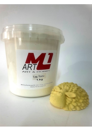 M1 Art Kokulu Taş Tozu 1Kg - (Kokusuzdur)