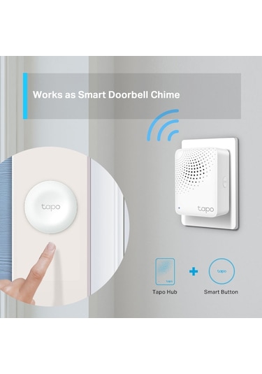 Tapo H100 Zil Özellikli ile Tapo Akıllı Hub