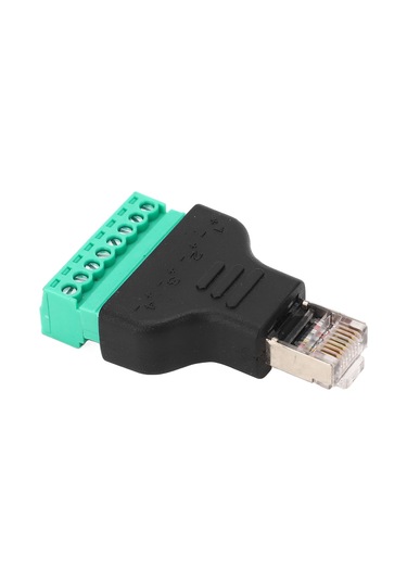 Maiyame Rj45 Dişi Vida Bağlantı Adaptörü - 8 Pinli Ağ Bağlantısı İçin 3 Adet Kolay Montaj, Sinyal İletiminde Güvenilirlik.