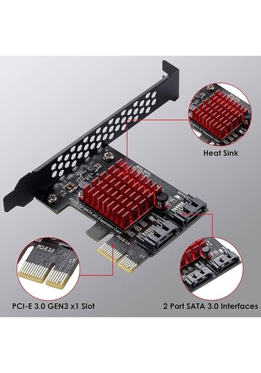 Ulzyvf Ssd Sata Portlu Pcı-e Pcıe Pcı Gbps Express Adaptörü 6 3.0 2 - Vl