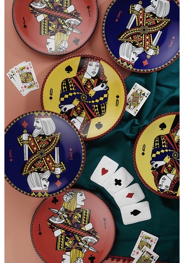 Kütahya Porselen Briscambille 6 Kişilik Servis Seti