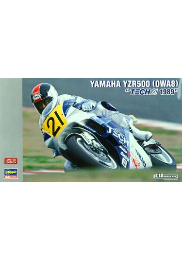 Hasegawa 21708 1/12 Ölçek, Yamaha Yzr500 1989 Limited Edition Motosiklet Plastik Model Kiti