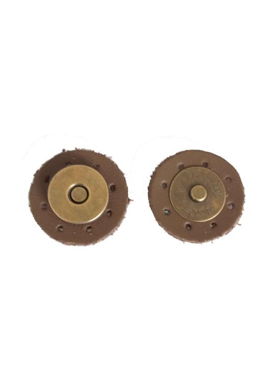 Angel Çanta Aksesuar Suni Derili Mıknatıs Vizon