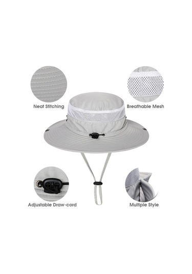 Artfulabode Skycity Şapka Kuruyan Koyu Hızlı Haki Gri Balıkçılık Uv Koruyucu - Ue Haki