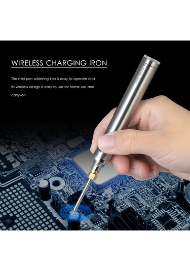 Yifomall "usb Şarjlı Mini Taşınabilir Lehim Makinesi - 5v 8w Kablosuz Lehimleme Aleti Seti" Çok Renkli