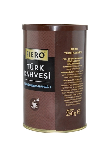 Fiero Damla Sakızlı Türk Kahvesi 250 G