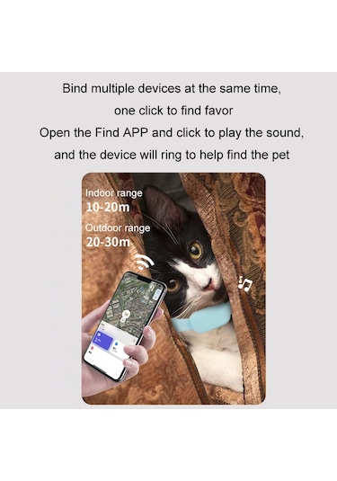 Sones Mfi Sertifikalı Akıllı Evcil Hayvan Bulucu Koruyucu Kapak Silikon Yaka