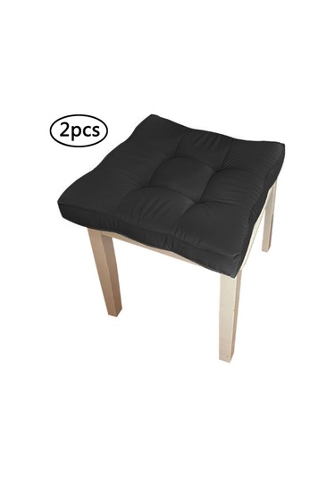 Suntek Magideal Sandalye Koltuk Pedi Minderi Kapalı Açık Yemek Siyah