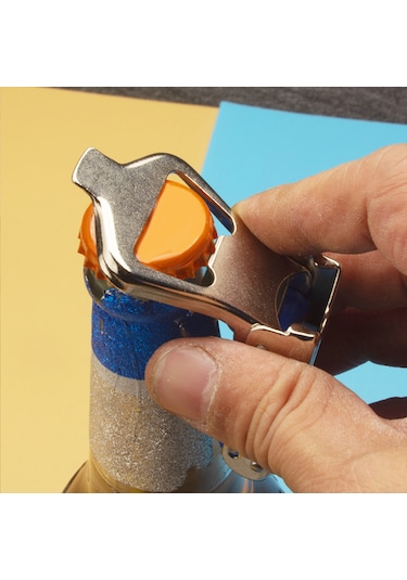 Suntek Katlanır Şişe Açacağı Yüksek Sertlik Su Şişesi Gümüş