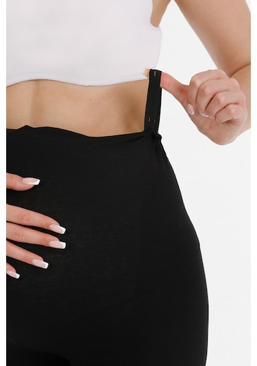 Parlingerie Hamile Taytı Bel Ayarlı Siyah