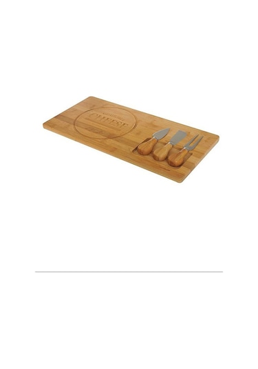 Bambu Peynir Sunum Tepsi Seti Royaleks-ps3819 Çok Renkli