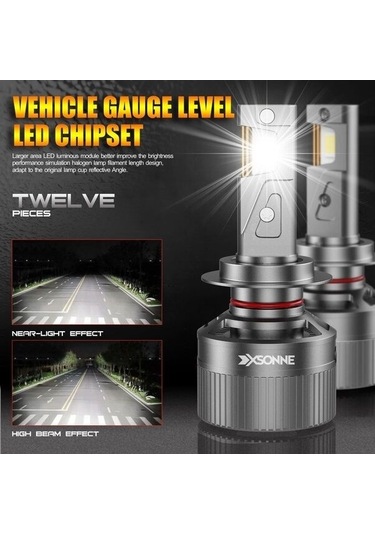Xsonne Sirius H1 Led Xenon Far Ampul 12v 65w 8000k 8000lm