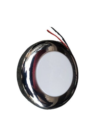 Tekne Tavan Lambası. Tekne Karavan Kabin Işığı. Paslanmaz. 142Mm