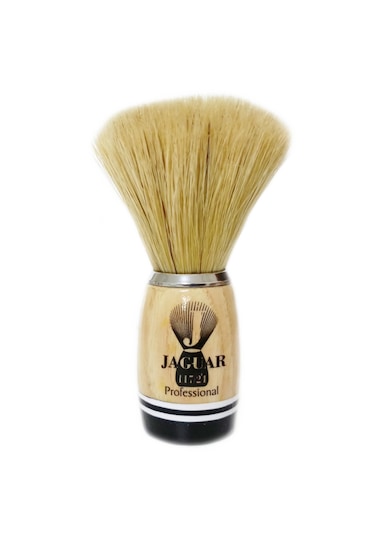 Jaguar 117/24 Ahşap Sap Doğal Kıl Tıraş Fırçası, Traş Sabunu Seti