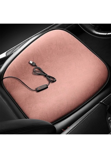 Agoodshop Isıtmalı Araba Koltuğu Kapağı Isıtma Elektrikli Araba Koltuk Minderi Sıcak Sıcak Tutmak Kış