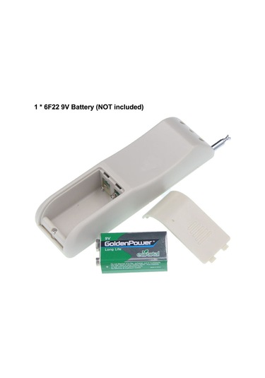 Neevoyu 433mhz 3000 Metre Uzun Mesafe Rf Radyo Kumanda, 2 Tuşlu Güçlü Ak3000-2d Modeli, Pt2262 Kodlama, Açık Alanda Çalışır