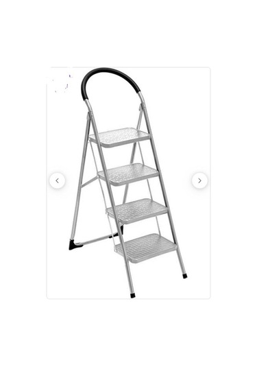 Saraylı Lüks Mega Metal Merdiven 4 Basamaklı