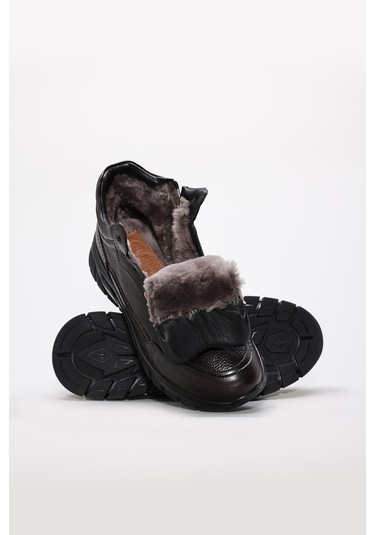 Hakiki Deri Erkek Klasik Bot 214kma250 Kahverengi