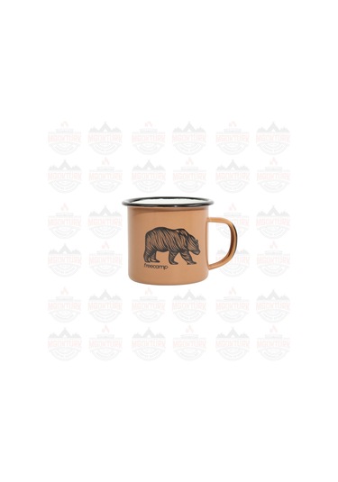 Freecamp Campers Emaye Mug 350ml Bej Bej