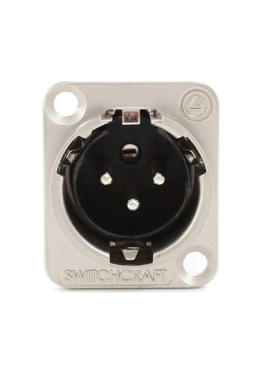 Switchcraft E3msc Xlr Erkek 3pin Metal Şase Tipi Konnektör 10'lu