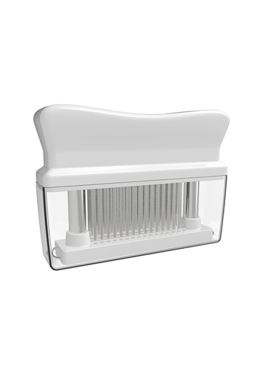 48 Paslanmaz Çelik İğne Bıçaklı Et Yumuşatıcı Et Yumuşatma Beyaz Beyaz