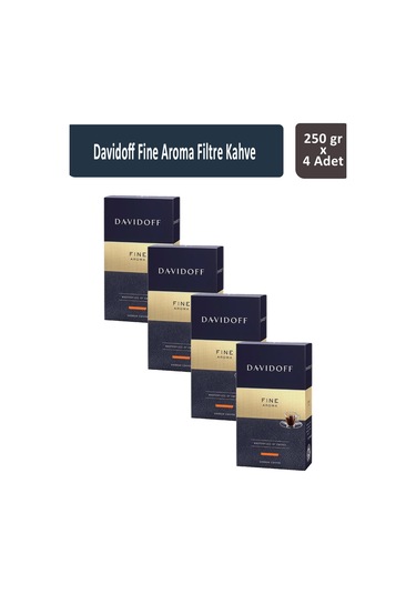 Davidoff Fine Aroma Filtre Kahve 4 x 250 G