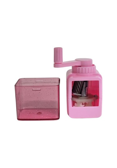 Mas 6734 Masaüstü Kollu Kalemtraş - Pembe