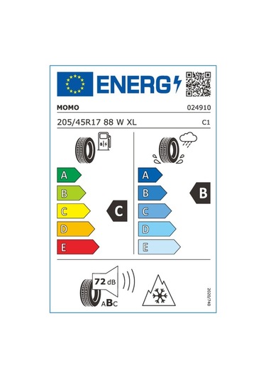 Momo 205/45 R17 88W XL M40 All Season Dört Mevsim Lastiği 2025