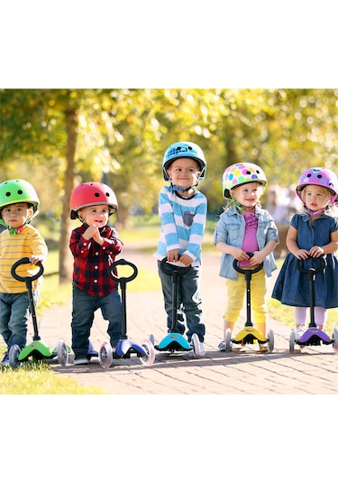 Micro Mini Micro 3in1 Deluxe 3 Tekerlekli Scooter Aqua