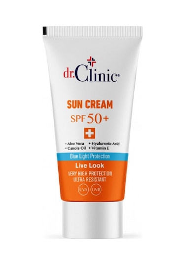 Dr.clinic Spf 50 + Güneş Koruyucu Krem 50 Ml