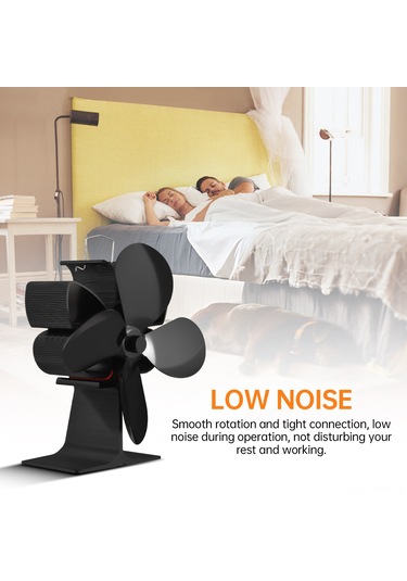 Tenfowee "taşınabilir 4 Kanatlı Isıtıcı Fan - Sessiz Çalışma, Aşırı Isınma Korumalı"