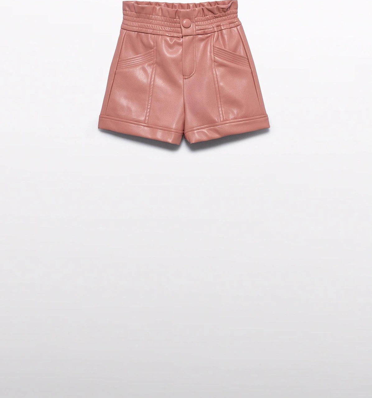 Mayoral Abel&lula Kız Çocuk Deri Şort Pembe
