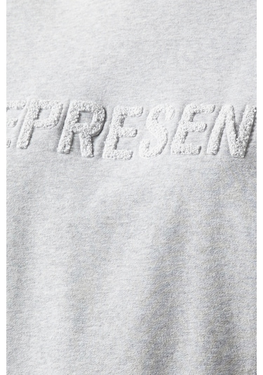 Represent Owners Club Sweatshirt, Brushed Cotton Fleece Sweatshirt Gri