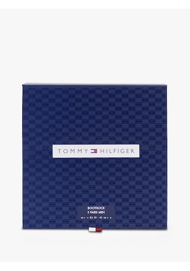 Tommy Hilfiger Tommy Hılfıger Erkek 3 Lu Çorap 701235377-002 Çok Renkli