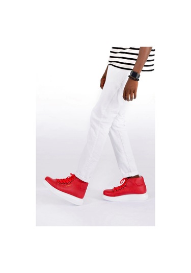 Ch258 Cbt Roma Erkek Bot Kırmızı Çok Renkli