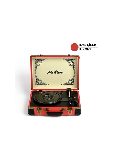 Müller Mr-350bt Nostaljik Pikap Çilek-kırmızı