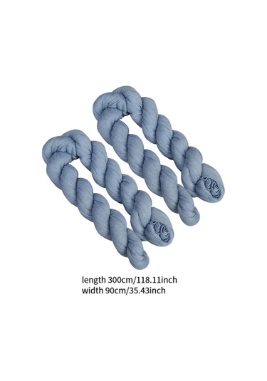 Homyl 2x Şifon Masa Örtüsü Parti Malzemeleri Düğün Gelin Duşu Mavi