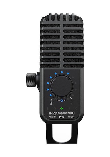 IK Multimedia iRig Stream Mic Pro Kompakt Multi-Pattern Mikrofon