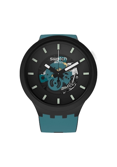 Swatch Night Trip Unisex Kol Saati SB03B107